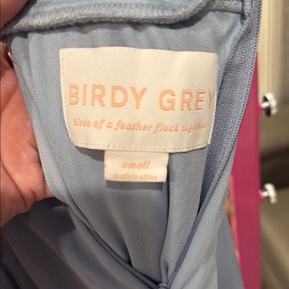 Birdy Grey Elegant Blue Evening Gown size Medium - Picture 8 of 8